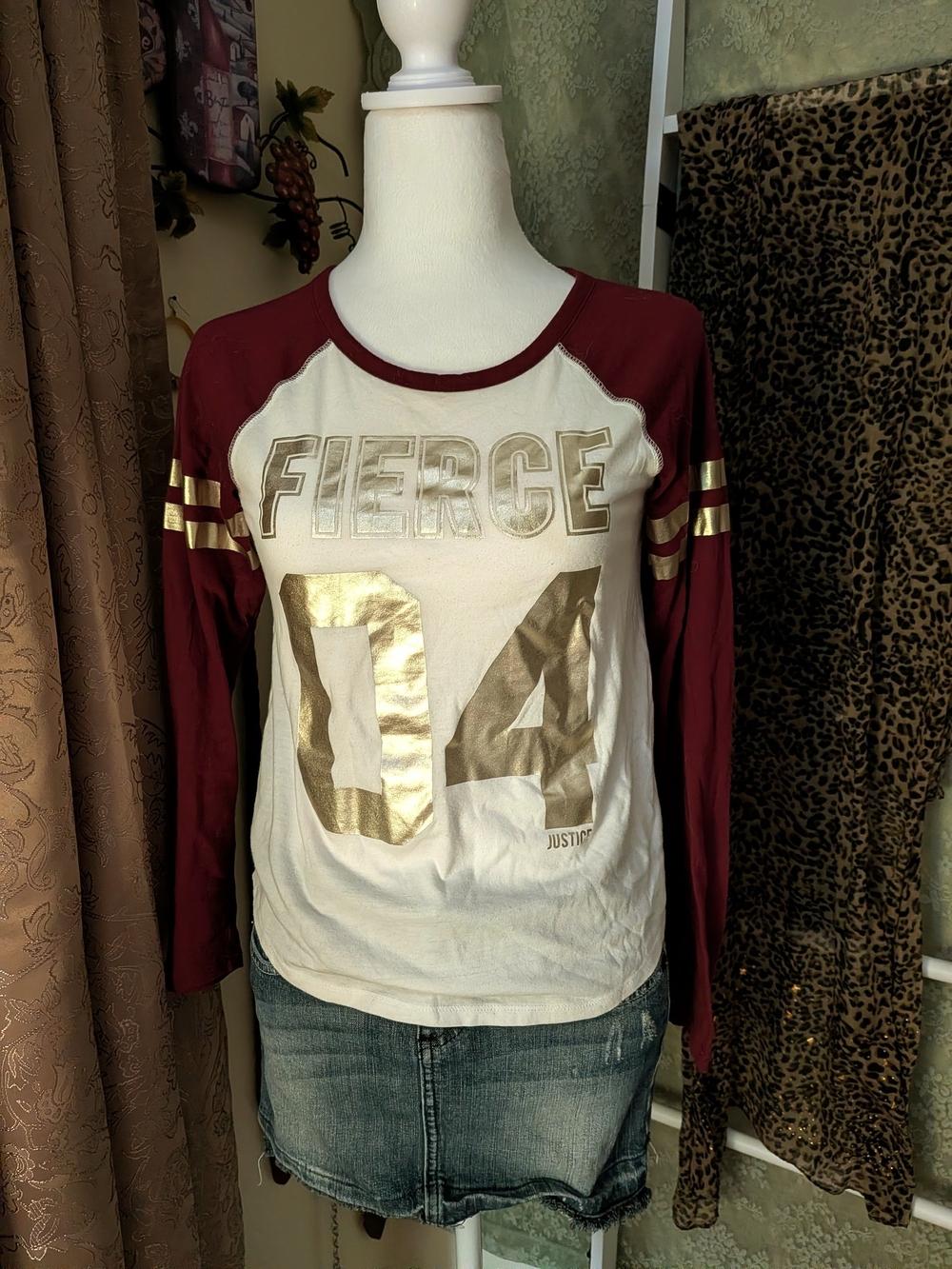 Y2K Long Sleeve Top Justice